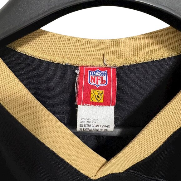 NFL Reggie Bush New Orleans Saints #25 Football Jersey Youth Size XL 20-22 100% - Picture 2 of 5